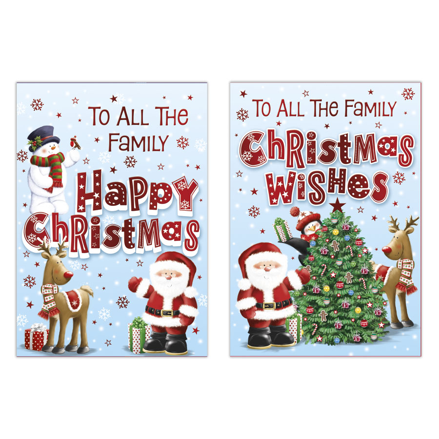 Poppyhill C50 Christmas All The Family 12pk