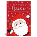 Prelude 6 Pack Cards C50 Christmas Niece Santa