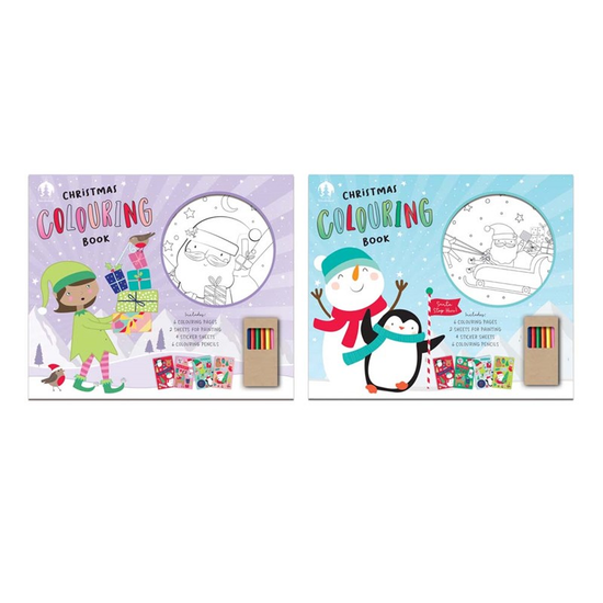 Tallon Colouring & Sticker Book Christmas
