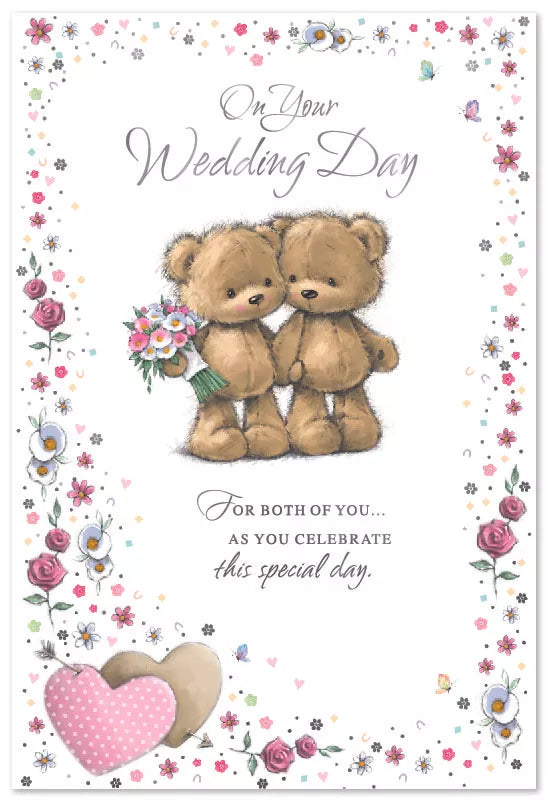 Set of six Simon Elvin wedding greeting cards featuring elegant designs and romantic motifs for special occasions.