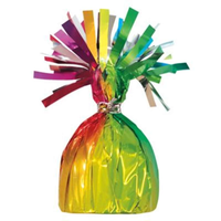 Unique Tassel Balloon Weight Rainbow 6oz