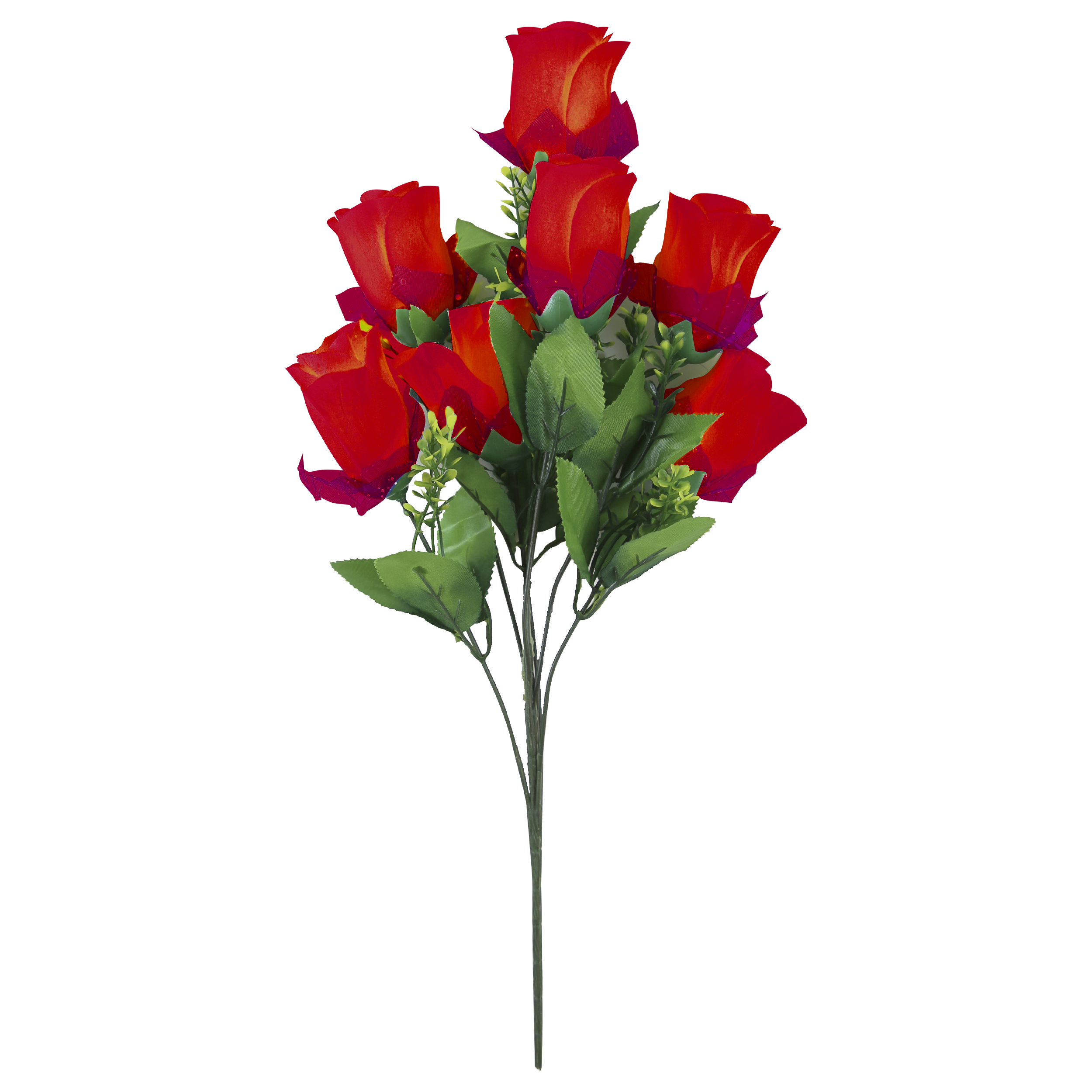 Eurowrap Bouquet Of Roses Red 50cm