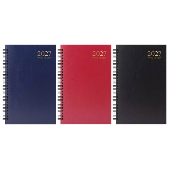 Diary A5 WTV Wiro Value 2027 12pk