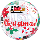 Bubble Balloon 22" Everything Christmas