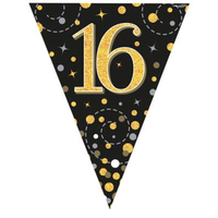 Oaktree Bunting Fizz Age 16 Black & Gold 3.9M