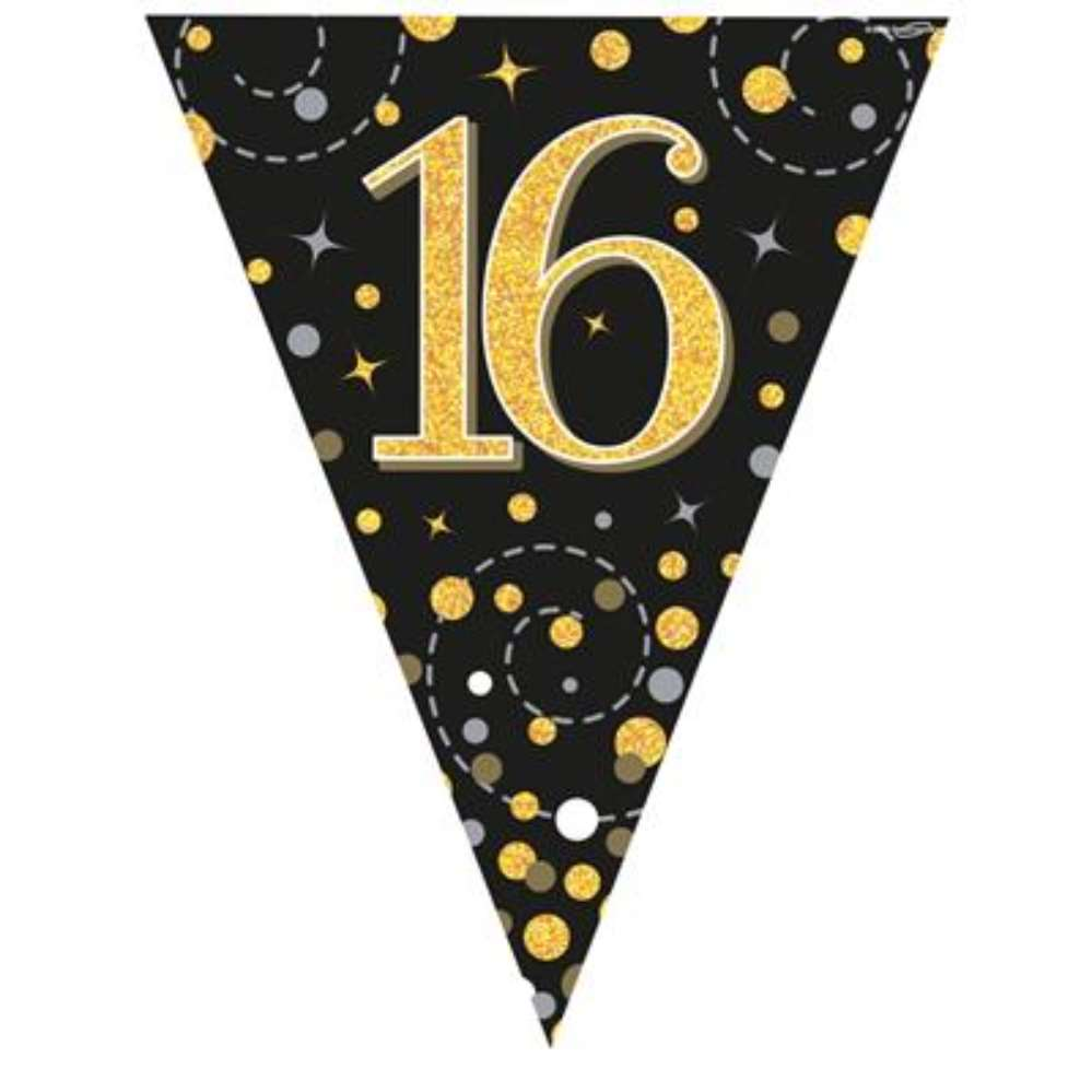 Oaktree Bunting Fizz Age 16 Black & Gold 3.9M