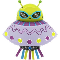 Grabo Foil Balloon Funky Alien 29