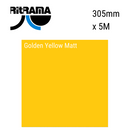 Ritrama Vinyl Matt Golden Yellow 305mm x 5m