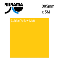 Ritrama Vinyl Matt Golden Yellow 305mm x 5m