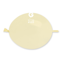 Gemar 100 Pack Latex Balloons Glink Butter 6