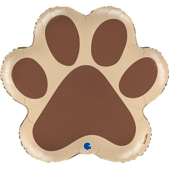 Grabo Dog Paw 24" Foil Balloon