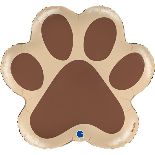 Grabo Dog Paw 24" Foil Balloon