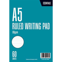 Colman Group Writing Pad Ruled 60 Sheets A5 80gsm