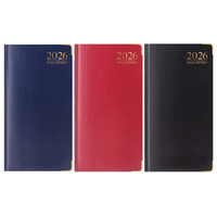 Diary Slim WTV Padded Casebound Gilt 2027 12pk