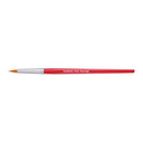 Medium Round Face Painting Brush - Red