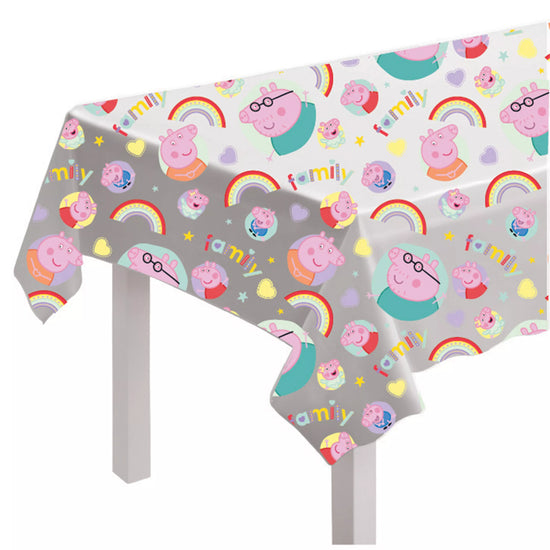 Unique Peppa Pig Paper Tablecover 54x84