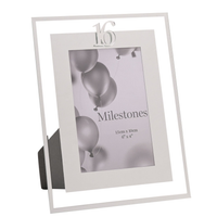 Milestones Frame Silver Age 16 4x6"