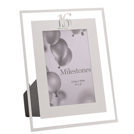 Milestones Frame Silver Age 16 4x6"