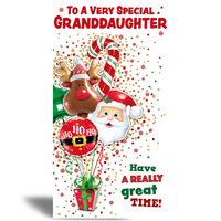 Prelude 6 Pack Cards C55 Christmas Granddaughter