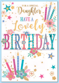 Isabel's Garden C50 Birthday Daughter 6pk