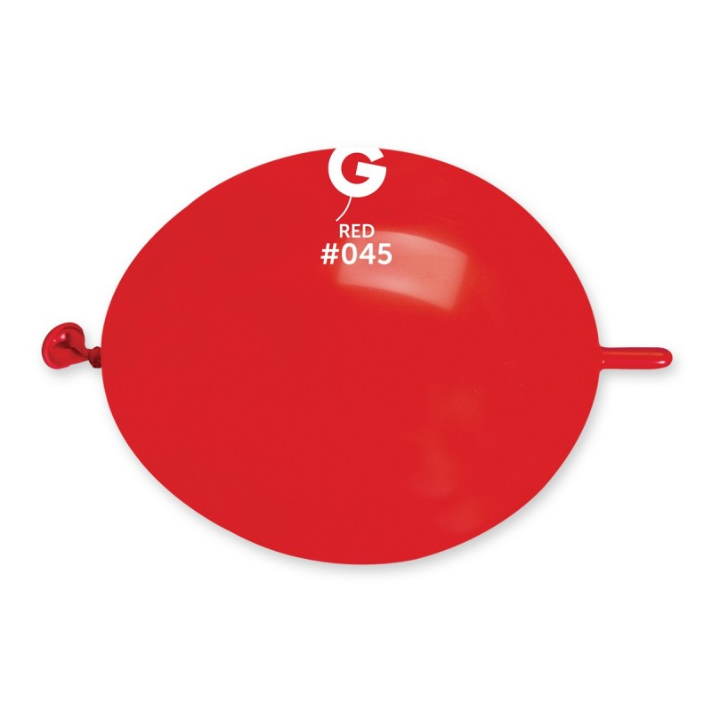 Gemar 100 Pack Latex Balloons Glink Red 6