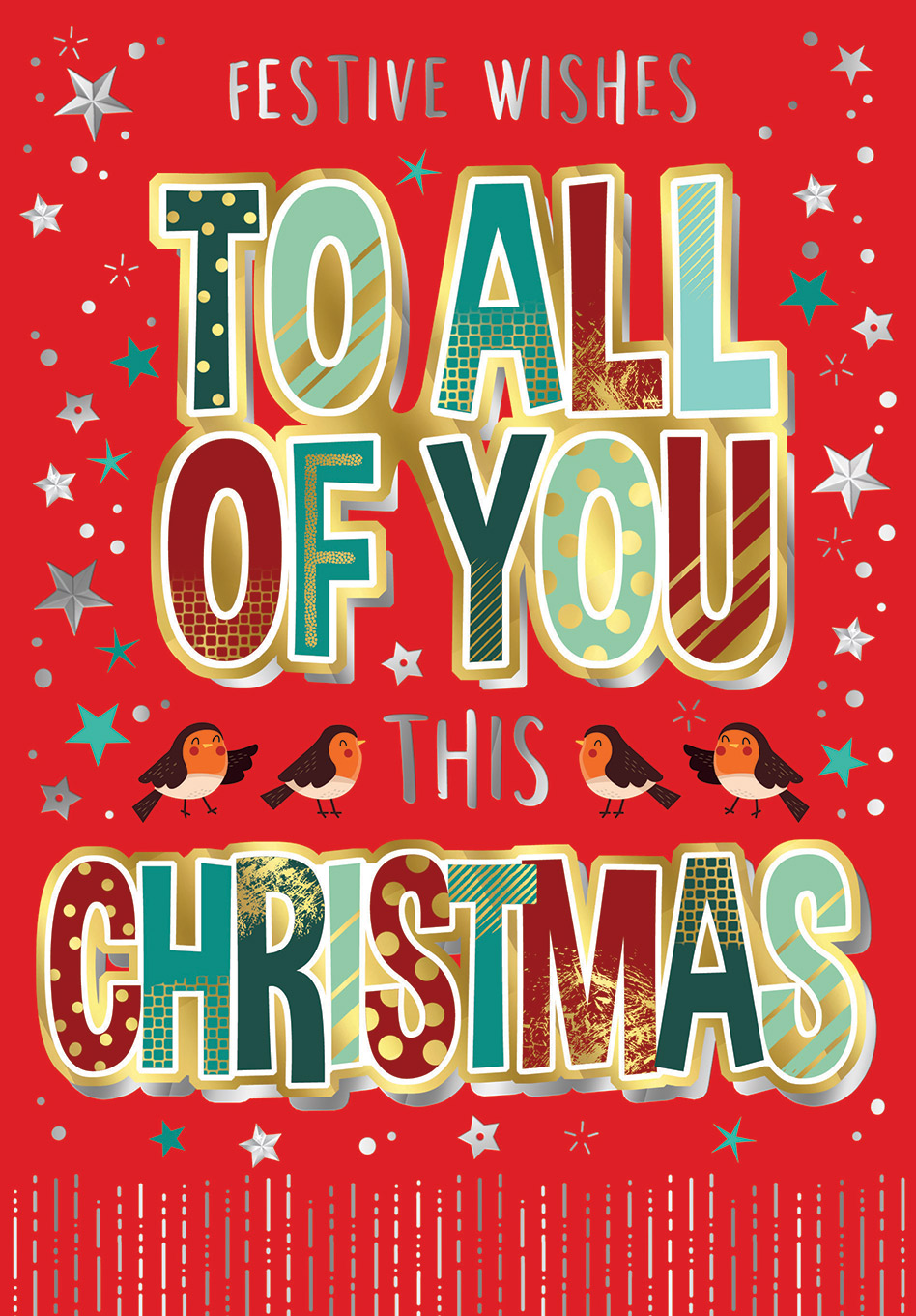 Regal 6 Pack M6 Cards Christmas To All Of You