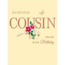 Regal 6 Pack Cards C50 Everyday Birthday Cousin