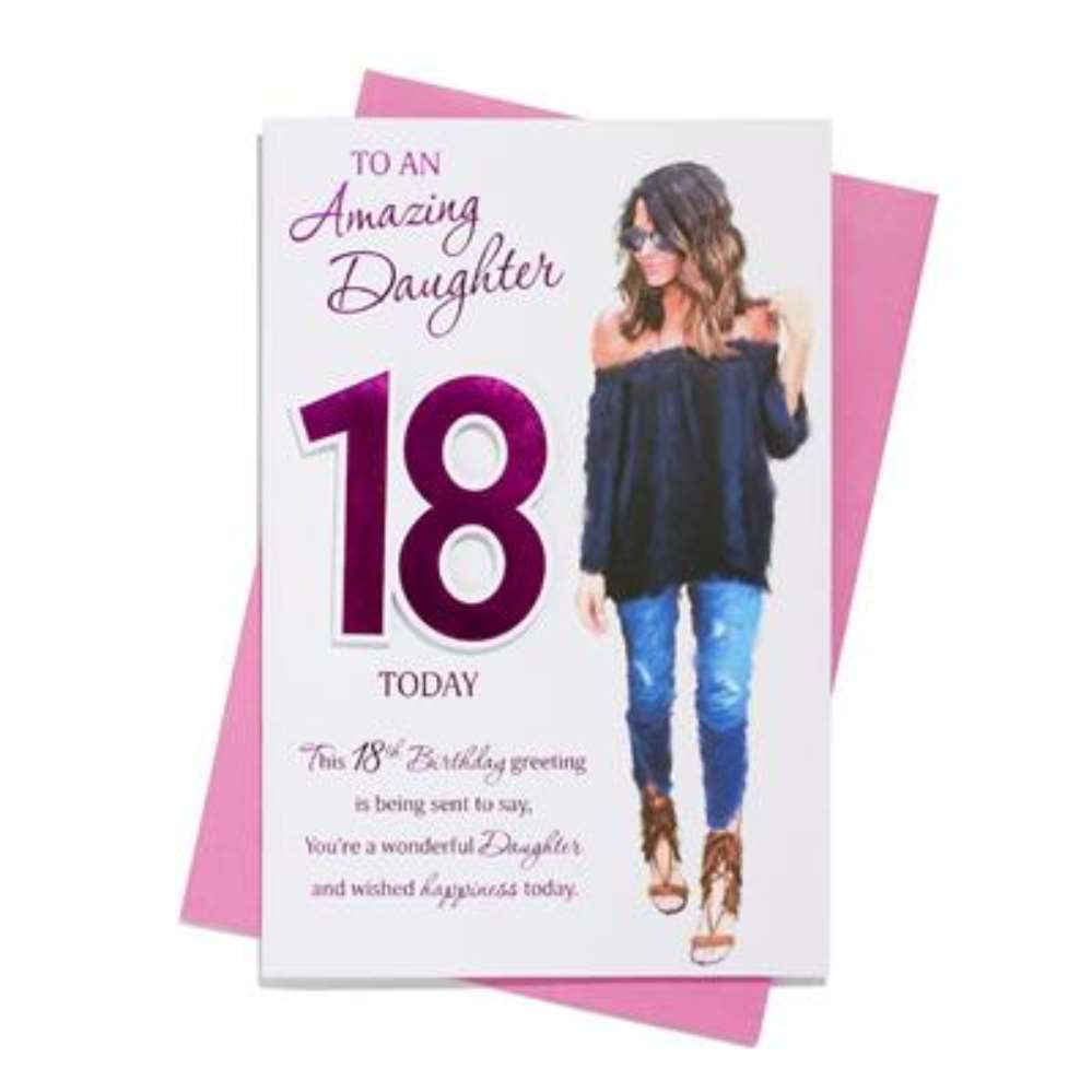 Prelude C75 Birthday Age 18 Daughter 6pk