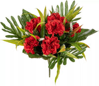 Eleganza Carnarion Bush Red 40cm