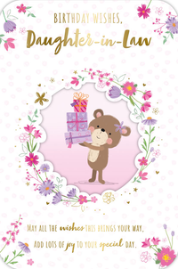 Prelude 6 Pack Cards C75 Birthday Daughter-In-Law