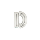 Oaktree Foil Balloon Silver 7" Letter D