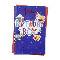 Poppyhill C150 Birthday Age 1 6pk