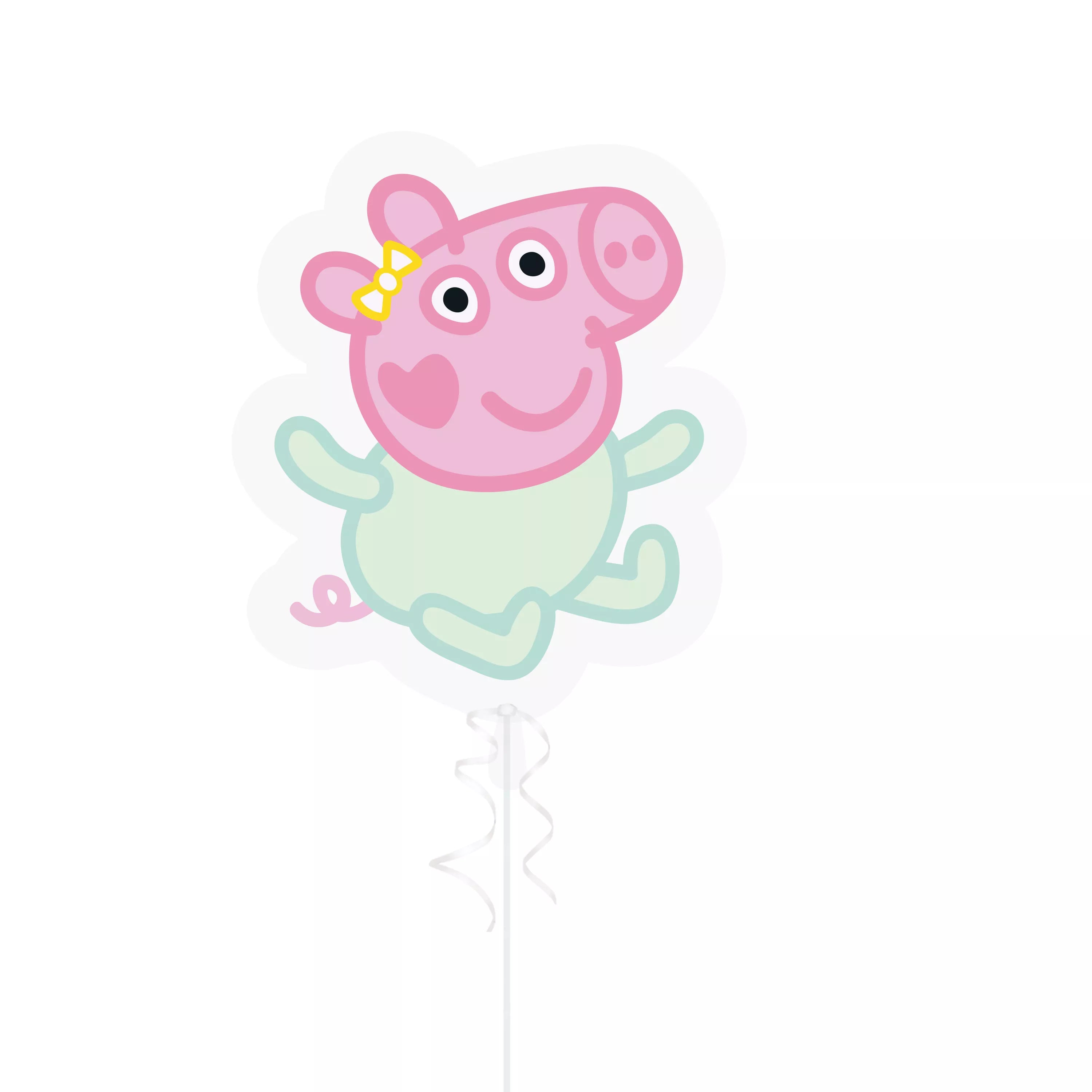 Unique Foil Balloon Peppa Pig Evie 21"