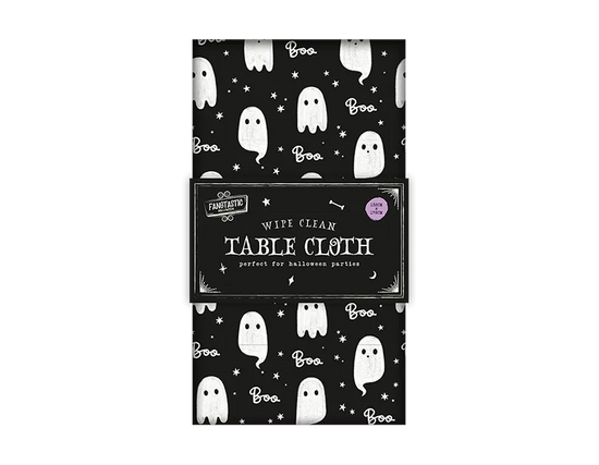 Gem Imports Tablecloth Wipe Clean Spooky