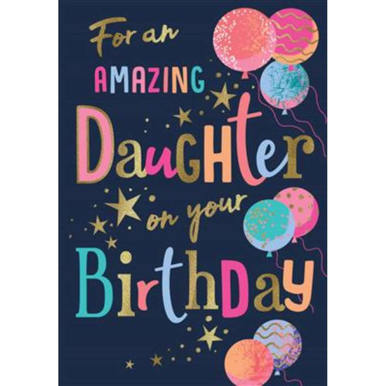 Regal 6 Pack Cards C75 Everyday Birthday Daughter