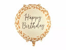 PartyDeco Birthday Leopard Print 18" Foil Balloon