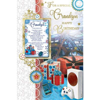 Xpress Yourself C75 Birthday Grandson 6pk
