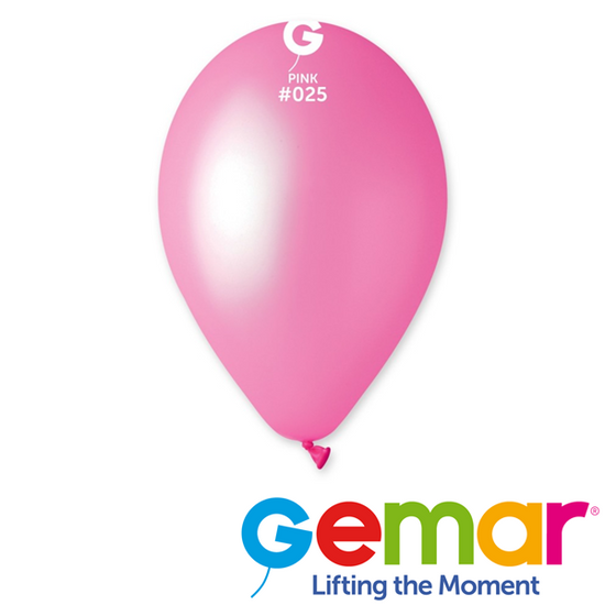 Gemar Neon Pink 11" Latex Balloons 50pk