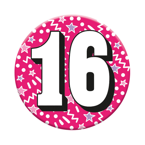Small Badges Age 16 Female 6pk