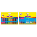 24 Colouring Pens Fine Tip Fibre