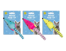 Cat Toy Mouse Head (Colour May Vary)