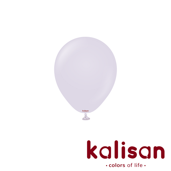 Kalisan Macaron Lilac 5" Latex Balloons 100pk