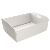 Tiger Feet Hamper Silver Large 440x365x160mm