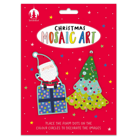Activity MYO Mosaic Hanging Decorations Christmas