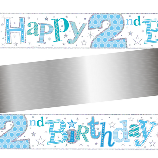 Simon Elvin Banner Age 2 Blue 9ft