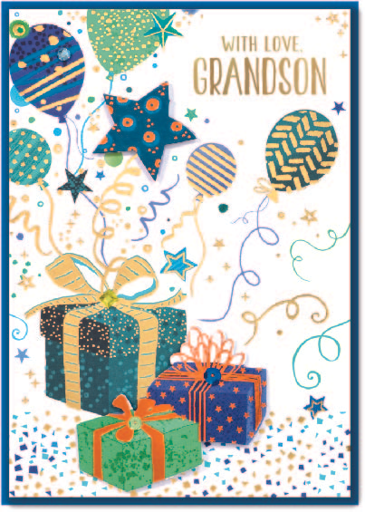 Isabel's Garden C50 Birthday Grandson 6pk