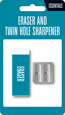 Stationery Set Eraser & Sharpener