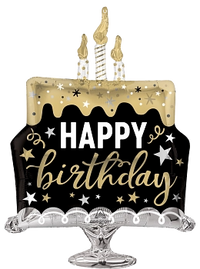 Anagram Birthday Surprise Cake 29" Foil Balloon
