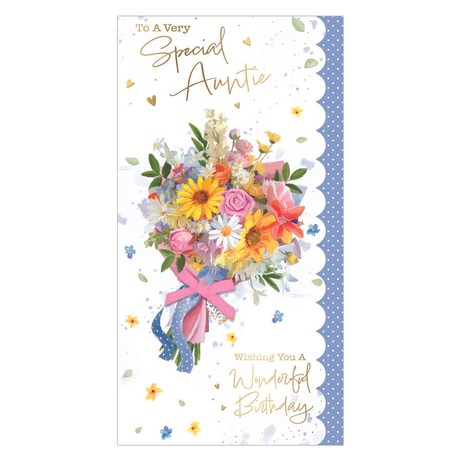 Prelude 6 Pack Cards C55 Birthday Auntie