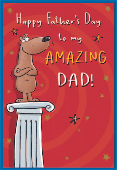Simon Elvin 6 Pack Cards C50 Father's Day Dad